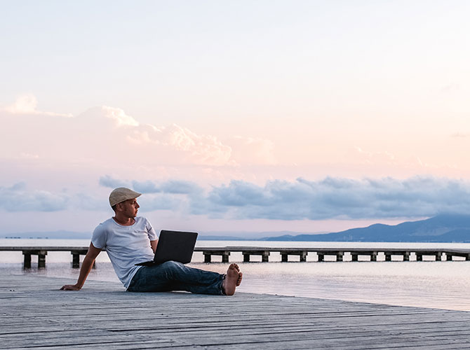 In an era of remote and flexible working, the world is your office