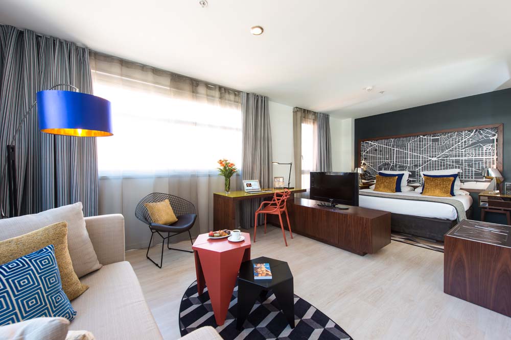 Studio Deluxe at Carpi by Fraser, a family hotel in Barcelona