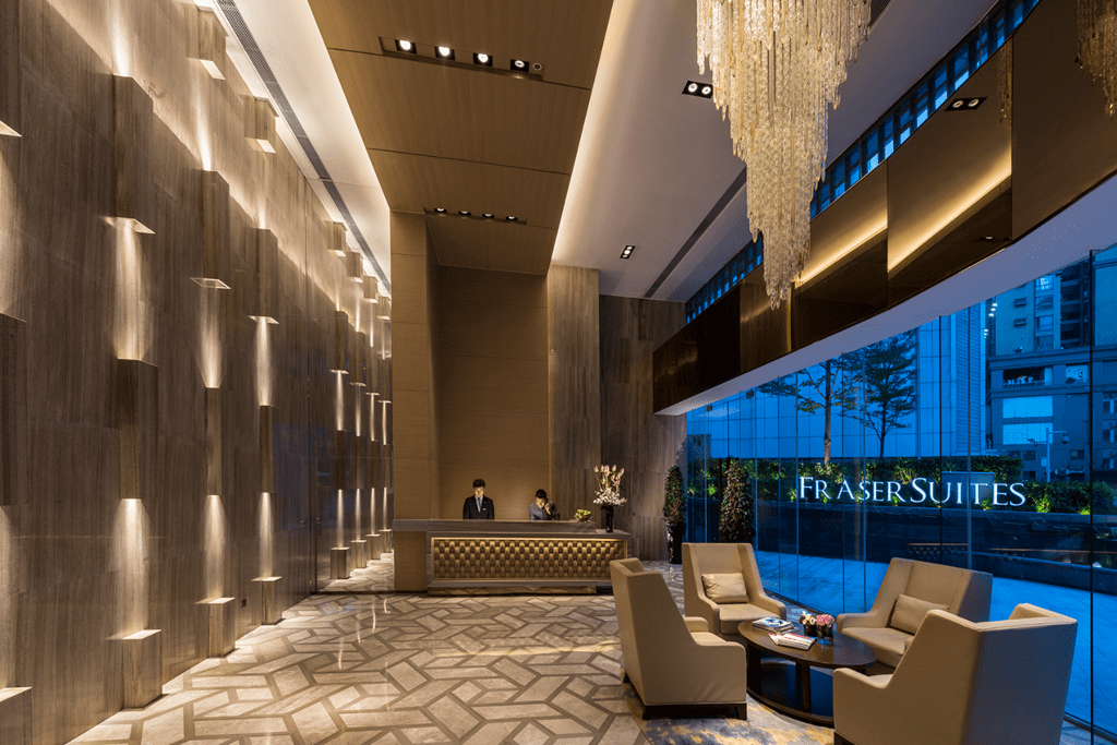 Fraser Suites Guangzhou lobby