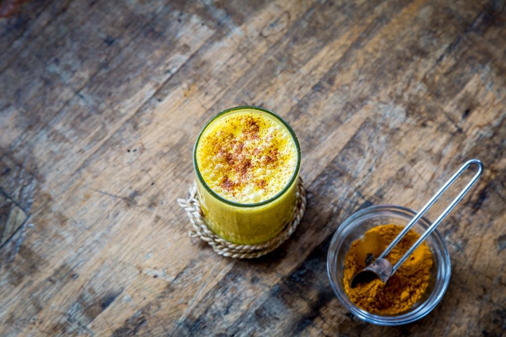 turmeric used in a drink