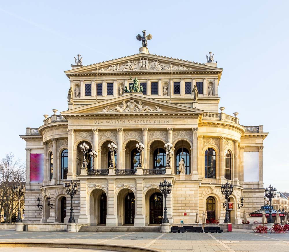 Old Opera House, one of the best things to do in Frankfurt