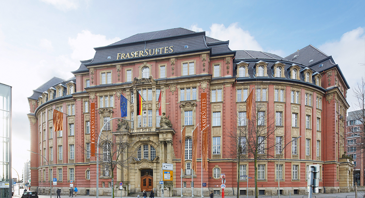 Everything old is new for the award-winning design team behind Fraser Suites Hamburg