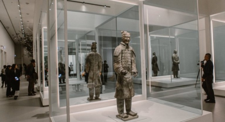 Visit the National Gallery of Victoria's newest showcase of ancient Chinese art with a contemporary twist