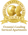 World Travel Awards naming Fraser Suites Sydney as Oceania’s Leading Serviced Apartments 2025.