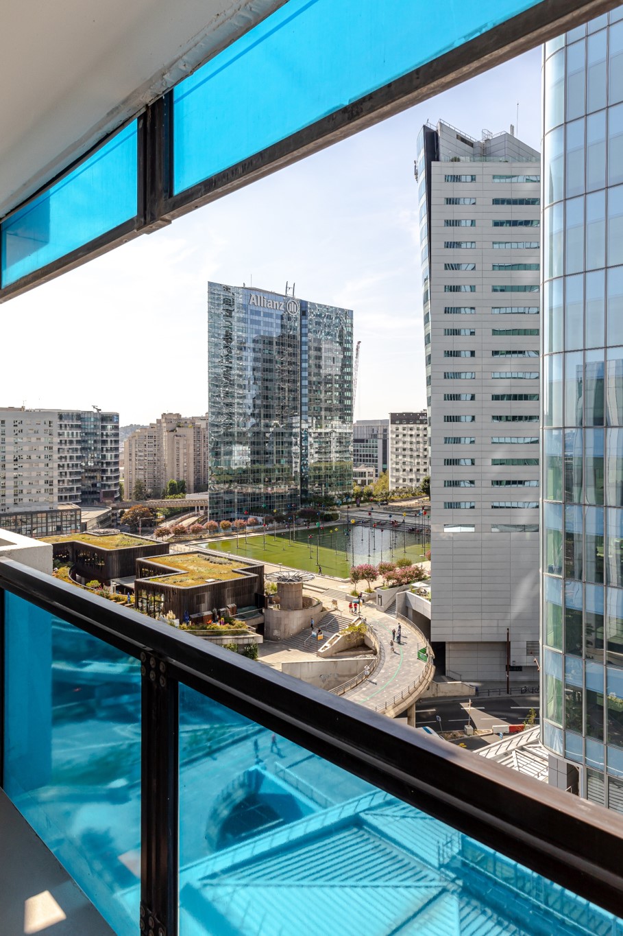 City view from Studio Executive Apartment in Paris La Défense 
