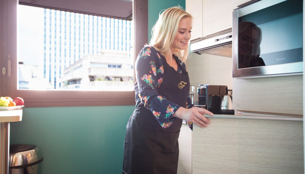 Family Friendly Kitchen at Fraser Suites Harmonie La Defense in Paris