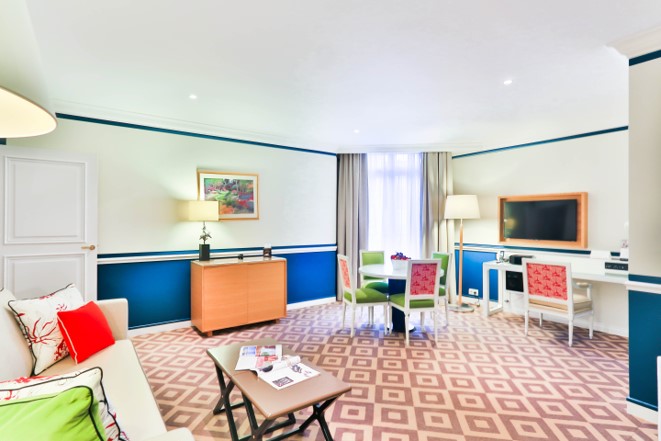 Two Bedroom Deluxe Suite - Le Claridge patio view