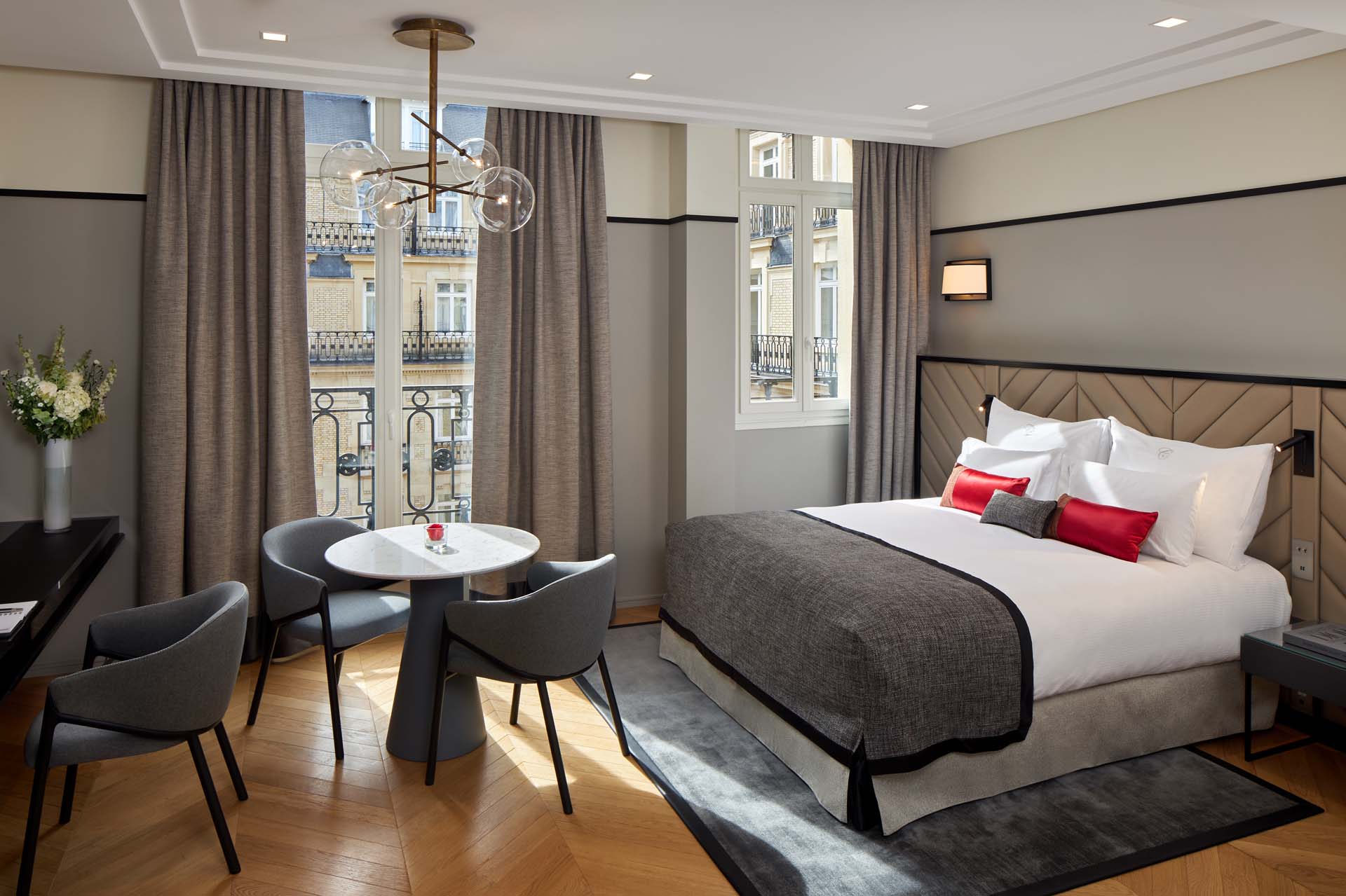 Serviced apartments of Fraser Suites Le Claridge, Champs-Élysées hotel in central Paris