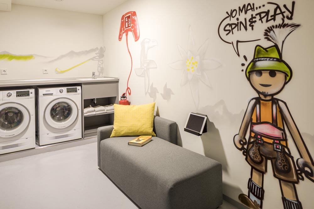 Laundry service at hotel apartment for long term stay Capri by Fraser Frankfurt, Germany