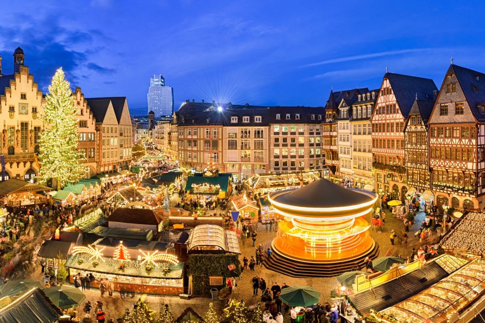 Christmas market in Frankfurt