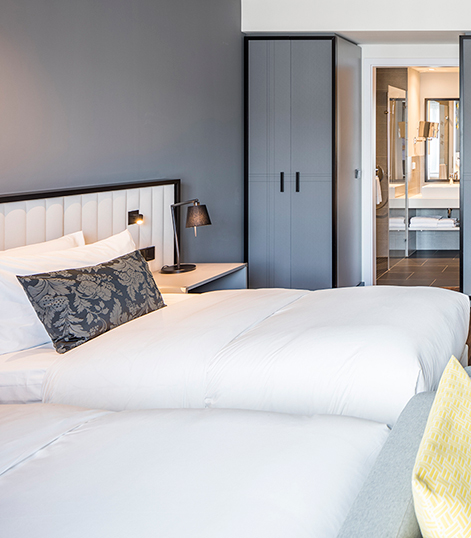 Bedroom of Studio Executive Apartment of Capri by Fraser Frankfurt
