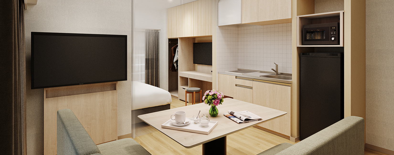 rooms