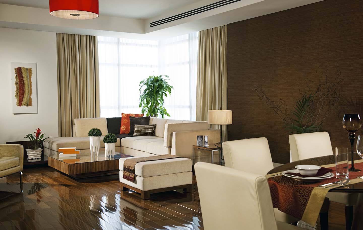Family Suites of Fraser Suites Doha, fully furnished apartment room for rent in Qatar