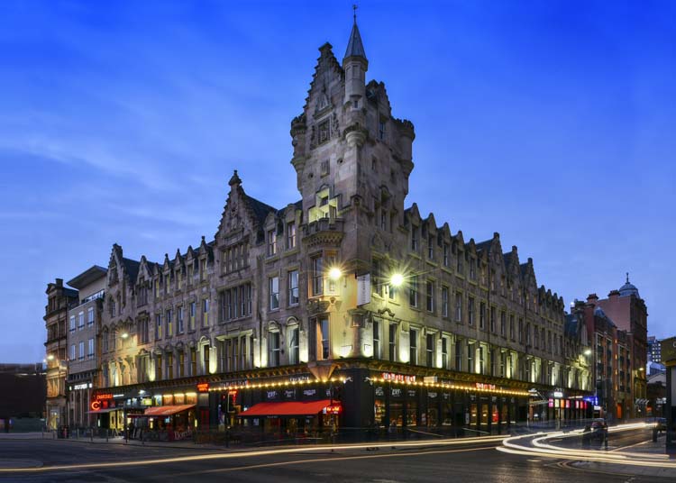 fraser suites glasgow serviced apartments facade