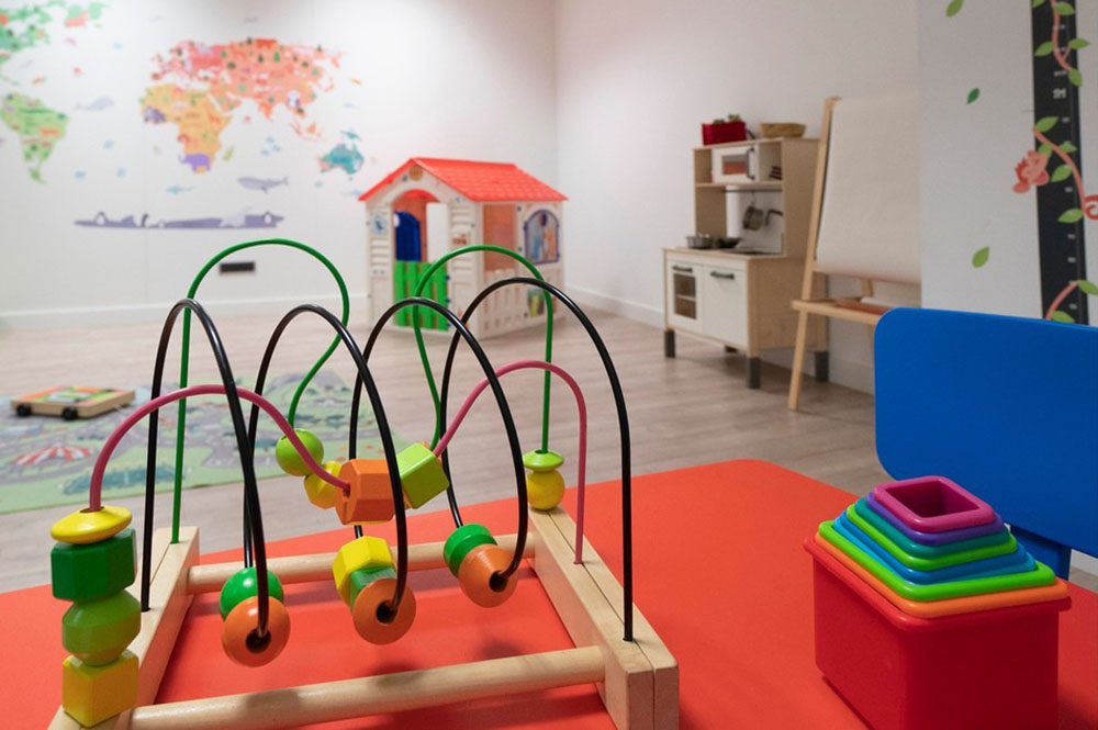 Kid Play Area at Capri by Fraser,  family friendly hotel in Barcelona