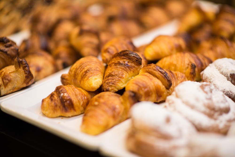 Pastries at hotel restaurant with Lunch & Breakfast in Barcelona