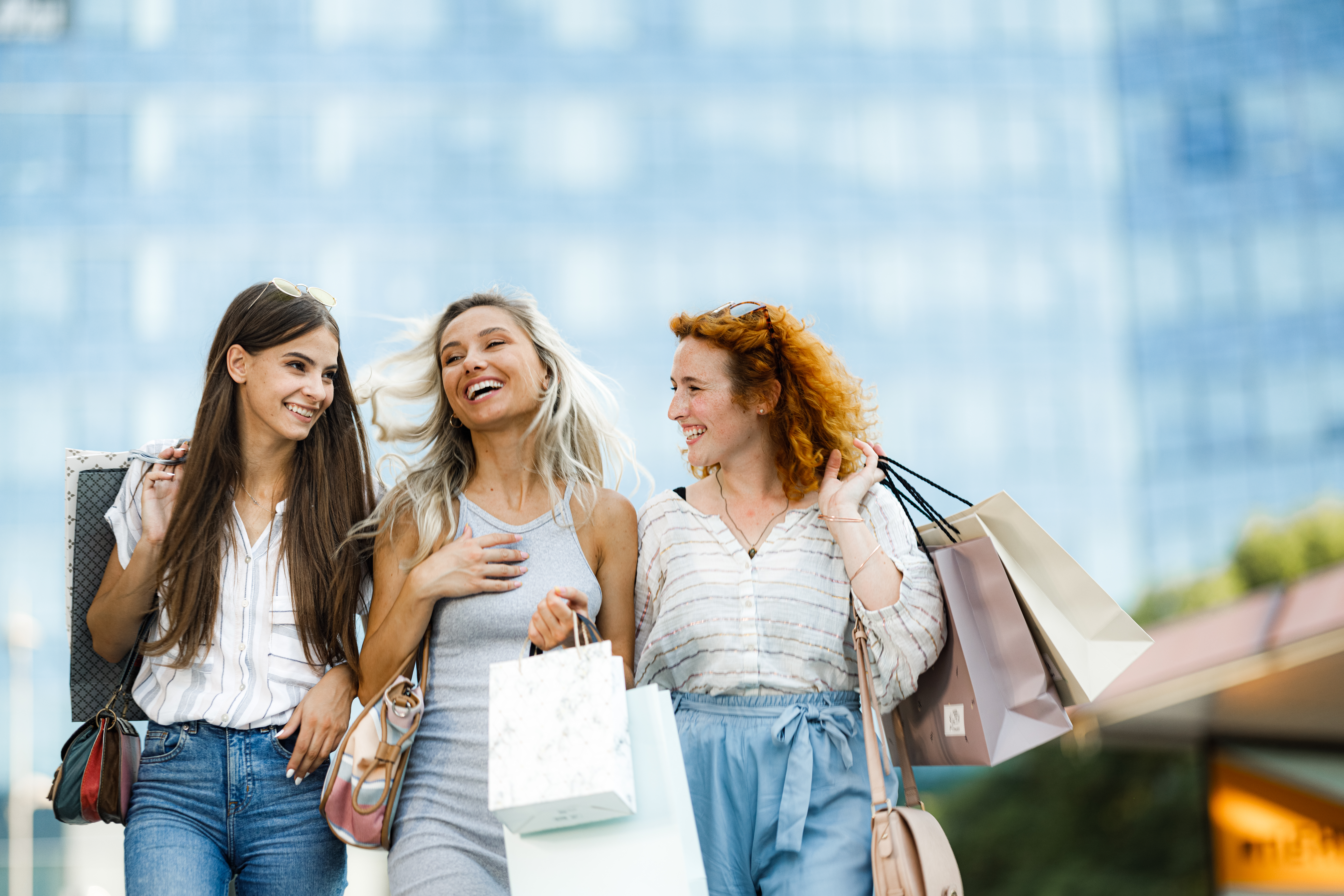 Women shopping and exploring Bangkok's retail scene