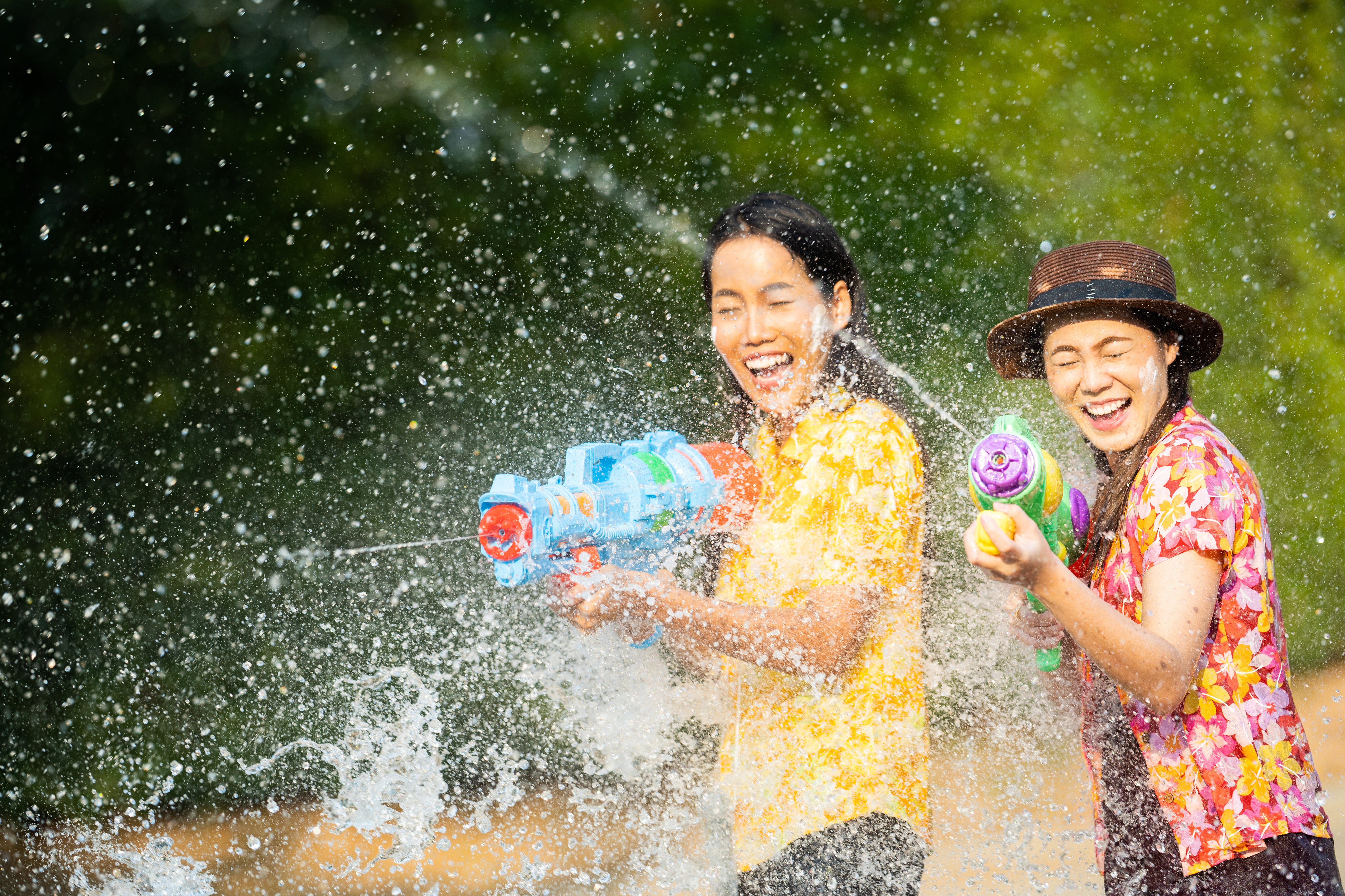 Songkran festival in Thailand
