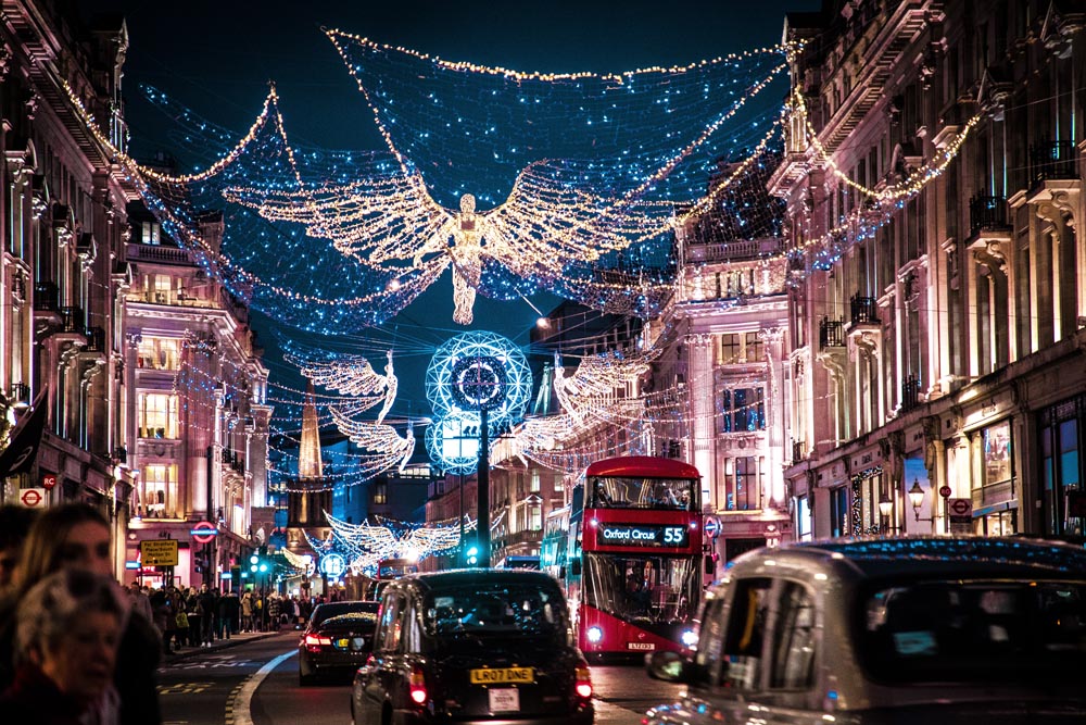 London in December