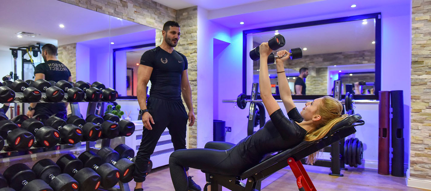 Gym at London hotel apartment, Fraser Suites Queens Gate
