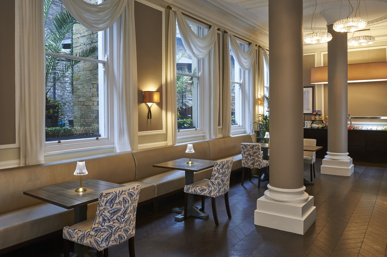 Breakfast at Fraser Suites Queens Gate, London Hotel in South Kensington