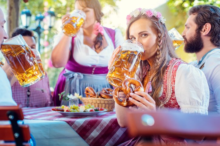 Oktoberfest, German beer festival in Frankfurt