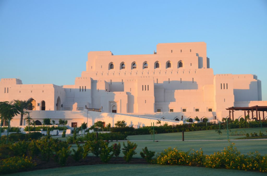 The Royal Opera House in Muscat, Oman