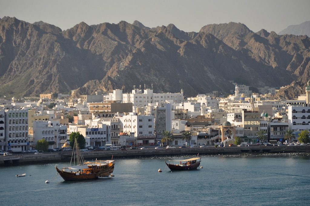 Muttrah Corniche in Muscat, Oman