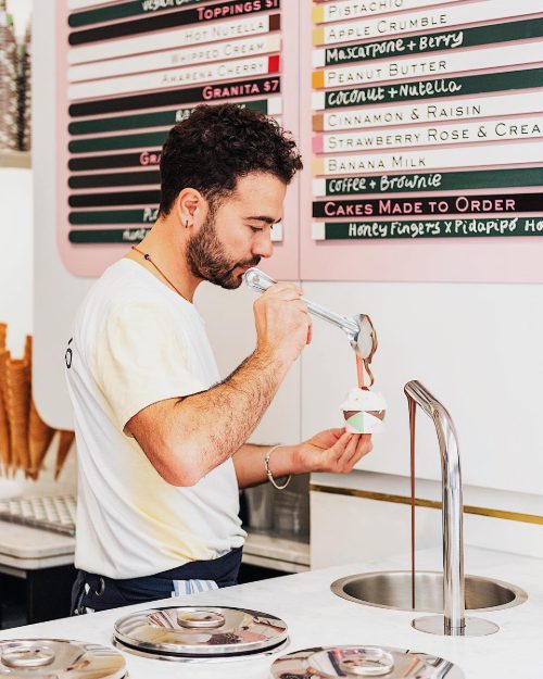 Gelato at Pidapipo, Melbourne