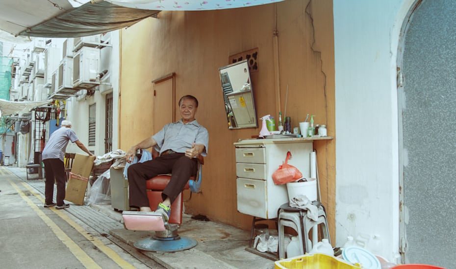 Barber in Singapore