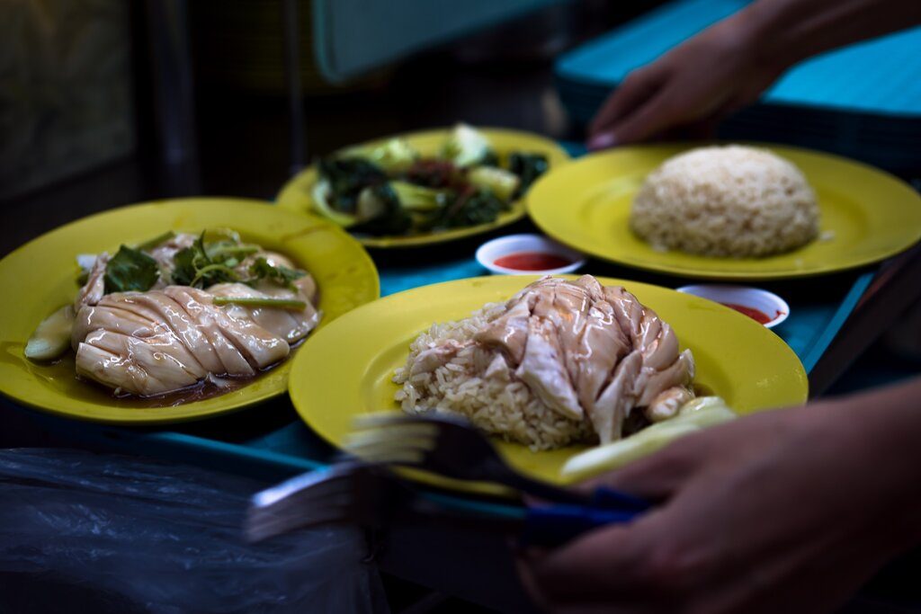 Singapore local food - Chicken Rice