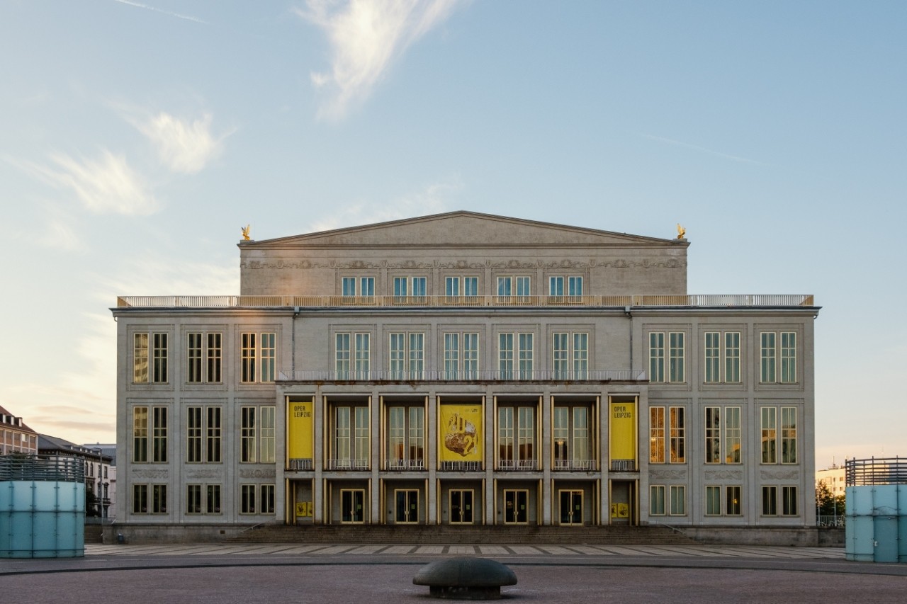 Exterior of the Leipzig Opera House