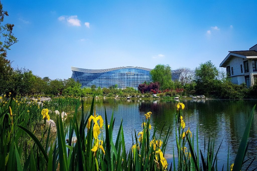 New Century Global Centre in Chengdu, Sichuan Province, China