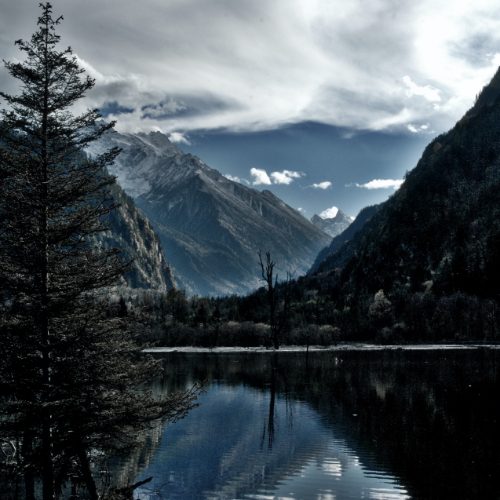 Qingcheng Mountains in Chengdu. Sichuan Province, China