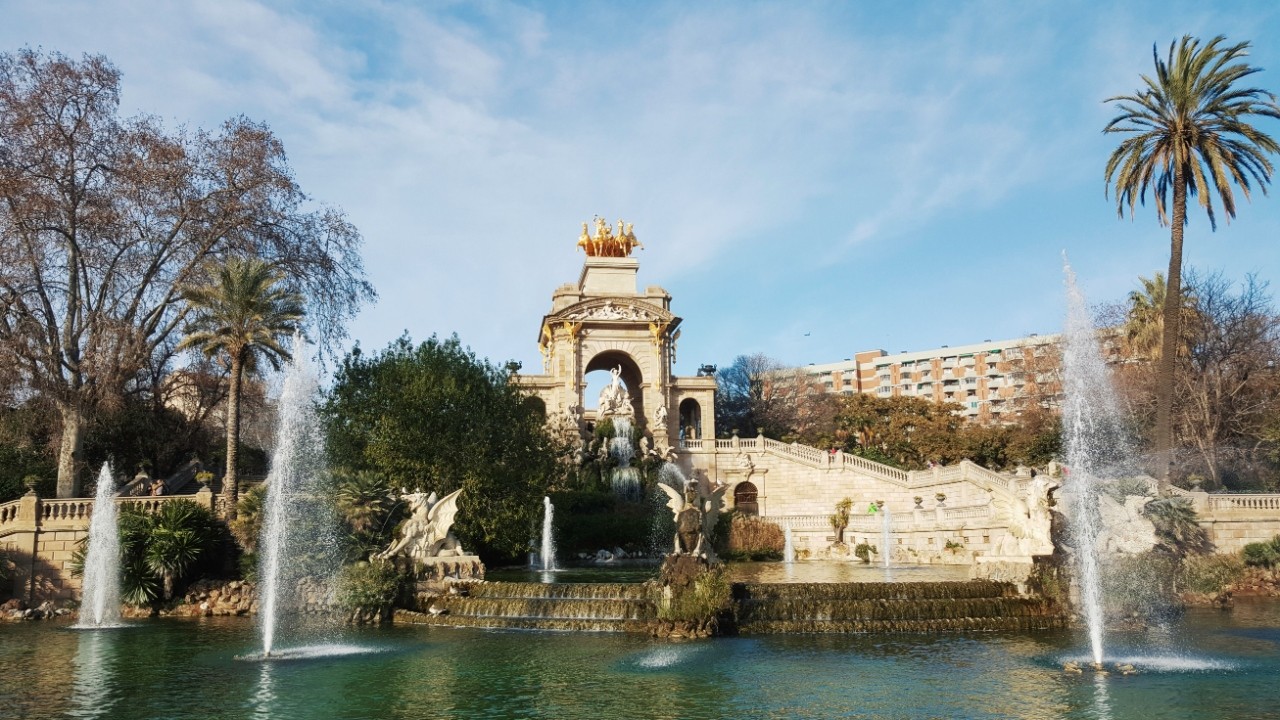 Parc de la Ciutadella in Barcelona, Spain