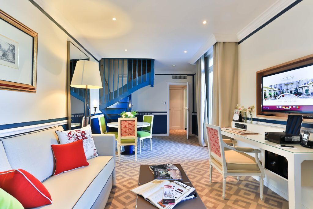 Fraser Suites Le Claridge Champs Elysées, Paris_1 Bedroom Executive Suite_Living Room (Duplex Style)