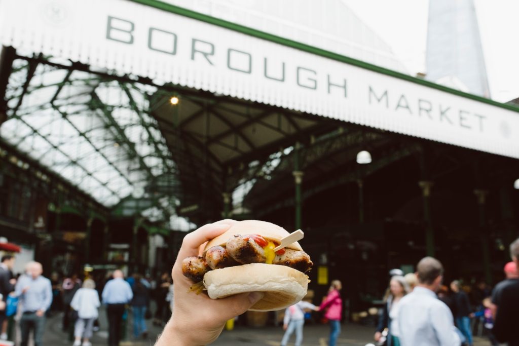 Borough Market in London, England