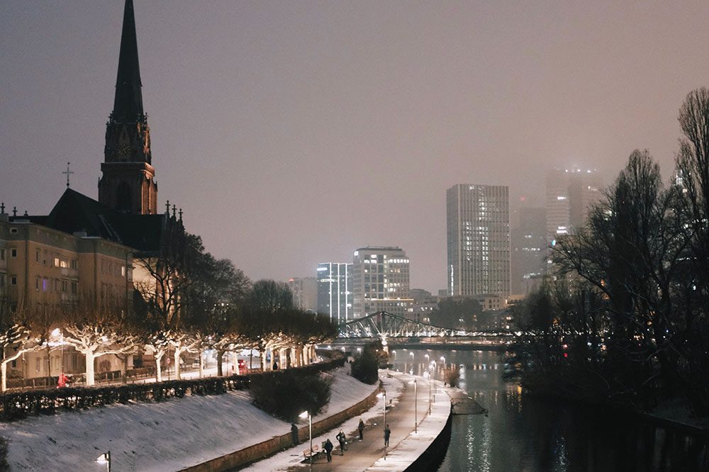 Frankfurt weather in December during winter
