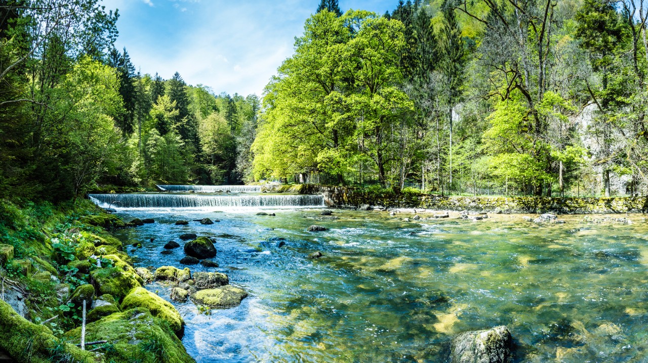 Areuse, river in the Neuchâtel Jura