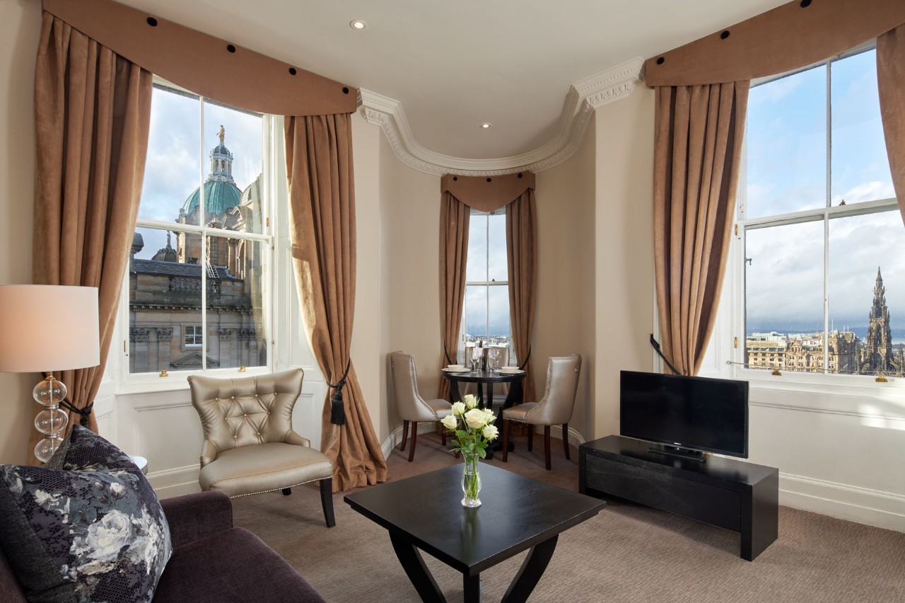 Fraser Suites Edinburgh hotel near Christmas market