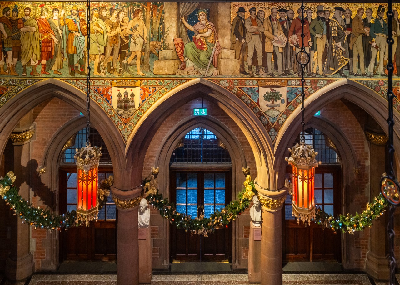 The Great Hall of Scottish National Portrait Gallery