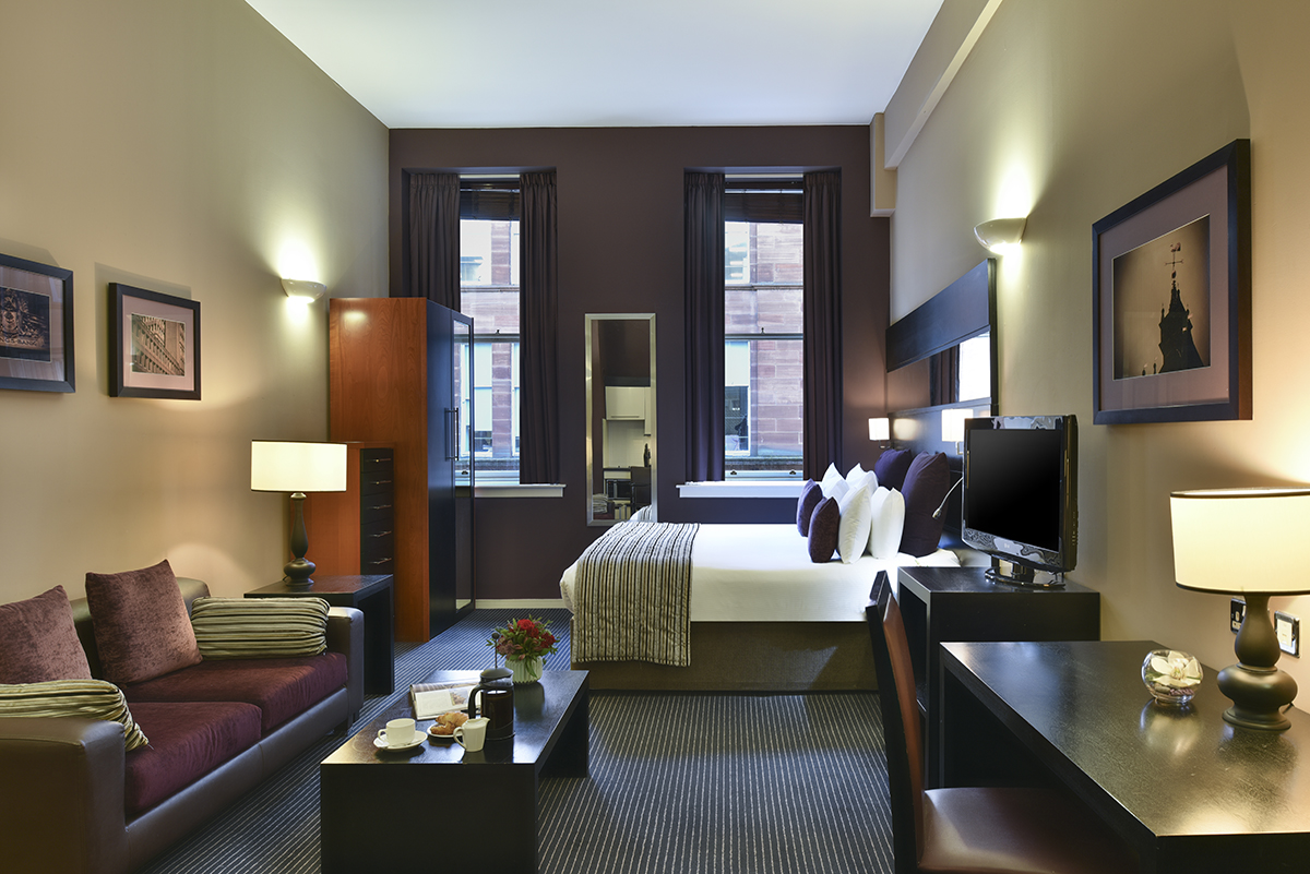 Fraser Suites serviced apartment in Glasgow