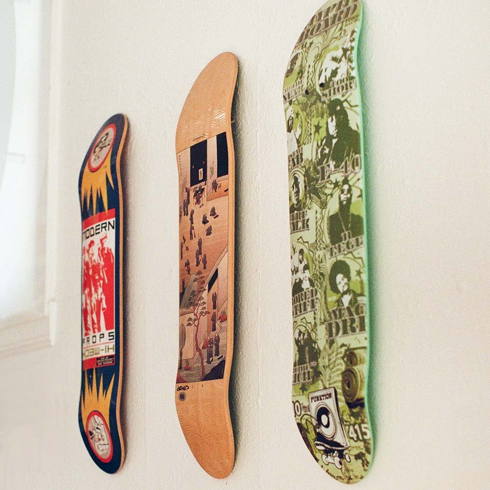 Skateboard exhibition at Design Museum in London