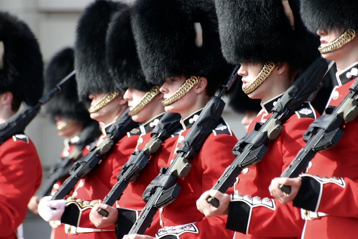 Buckingham palace guard london