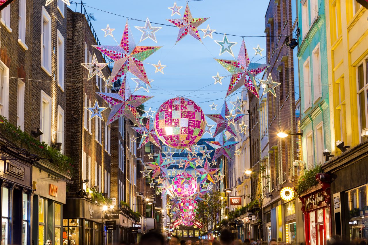Carnaby Street at Christmas